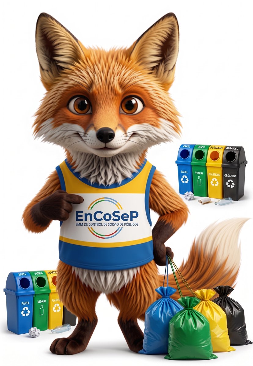 El Zorrito de ENCOSEP, guía de Gestión de Residuos